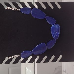 Blue necklace
